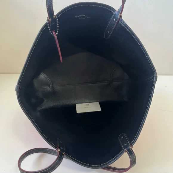 DISNEY X COACH Mickey Mouse Reversible Bandana Print City Tote - Picture 10 of 12